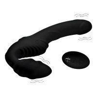 Vibruojantis strap-on dildo be dirželių „Pro Rider“ - Strap U