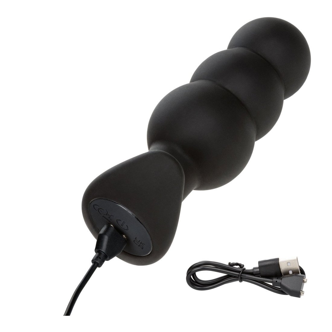 Vibruojantis analinis kaištis „Rock Bottom Beaded Probe“ - CalExotics