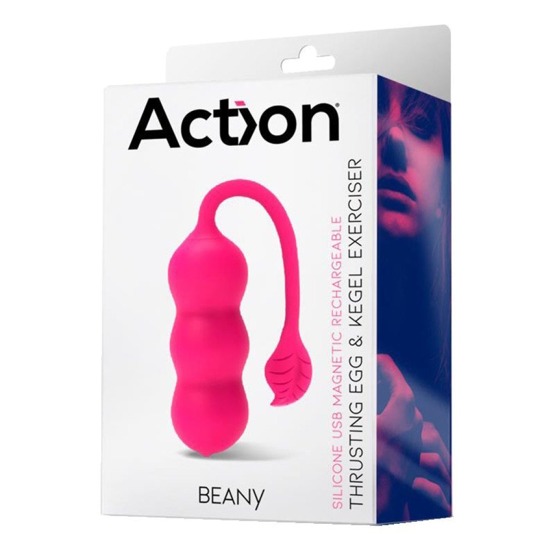 Vibruojantis kiaušinėlis „Action Beany“ - Intoyou