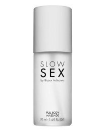 Silikono pagrindo masažo gelis „Slow Sex“, 50 ml - Bijoux Indiscrets