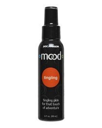 Stimuliuojantis vandens pagrindo lubrikantas „Mood Tingling“, 120 ml - Doc Johnson