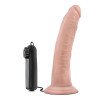 Vibruojantis dildo „Dr. Skin Dr. Dave“ - Blush
