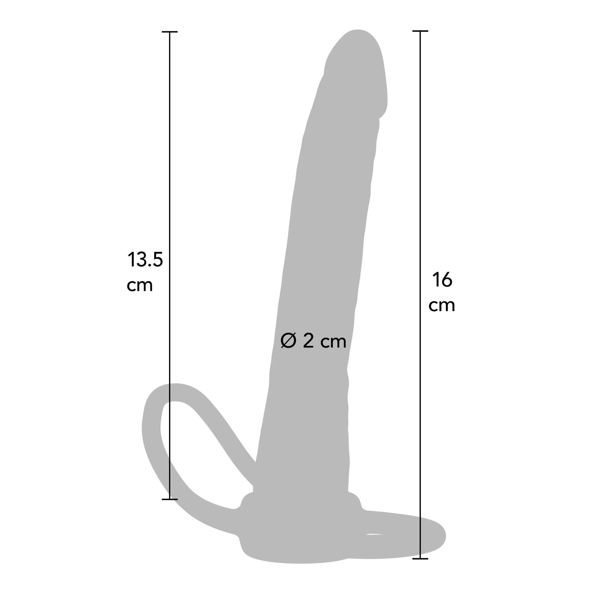 Strap-on dildo „Double Trouble Anal Penetrator“ - Get Real