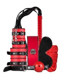 Erotinis rinkinys poroms „Secret Pleasure Chest Red Dragon“ - Loveboxxx