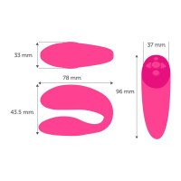 Išmanusis vibratorius poroms „We-Vibe Chorus“ - We-Vibe