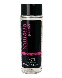 Masažo aliejus „Sweet Oriental“, 100 ml - Hot