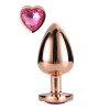 Vidutinis analinis kaištis „Rose Gold Gleaming Love“ - Dream Toys