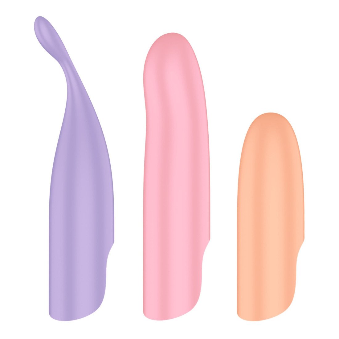 Vibratoriaus ir antgalių rinkinys „Playful Four“ - Satisfyer