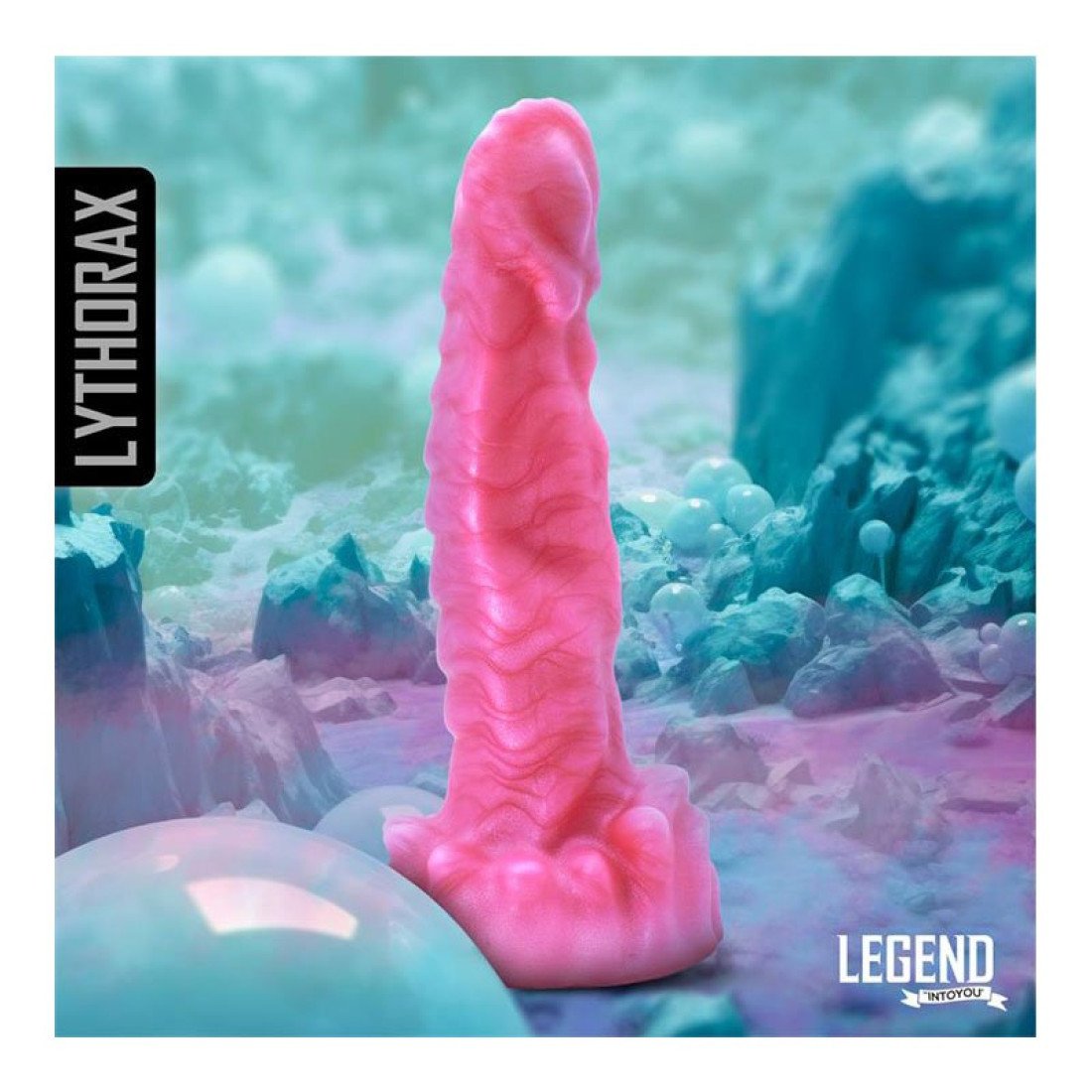 Silikoninis dildo (pažeista pakuotė) „Legend Lythorax“ - Intoyou
