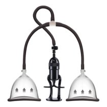 Krūtų pompa „Vacuum Breast Pleasure Pump S/M“ - She.E.O