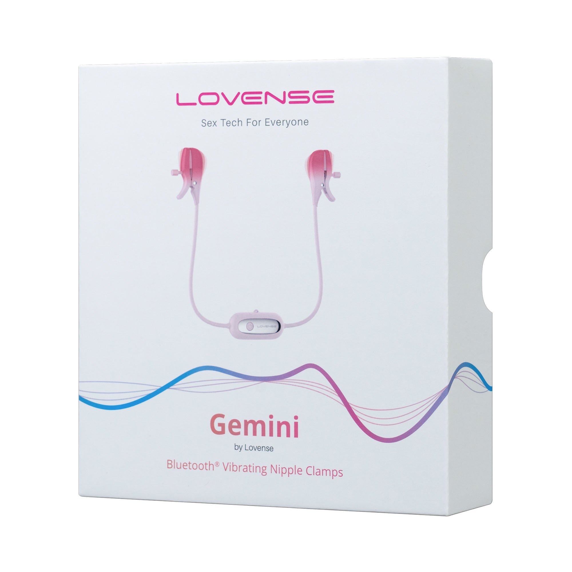 Išmanieji spenelių spaustukai „Gemini“ - Lovense