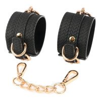 Antrankiai „Weaving patterns wrist cuff Golden Chain“ - Latetobed