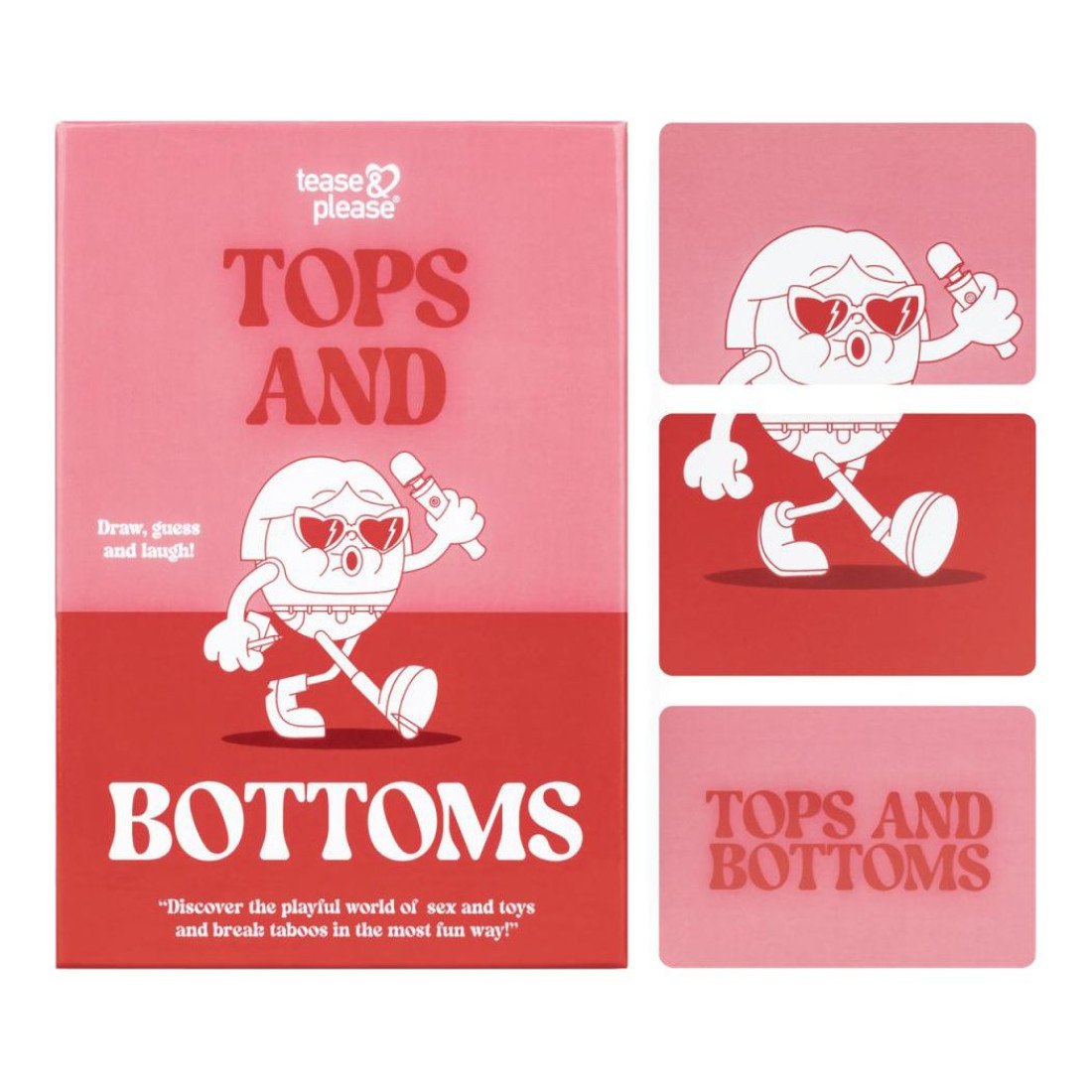 Erotinis žaidimas „Tops and Bottoms“ - Tease and Please