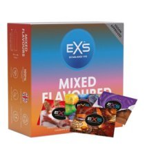 Prezervatyvų rinkinys „Mixed Flavoured“, 48 vnt. - EXS Condoms