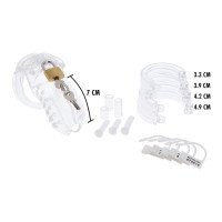 Penio narvas „Acrylic Chastity Cock Cage“ - Extreme