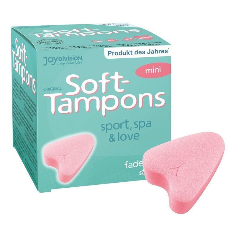 Mini tamponai „Soft tampons“, 3 vnt. - Joy Division