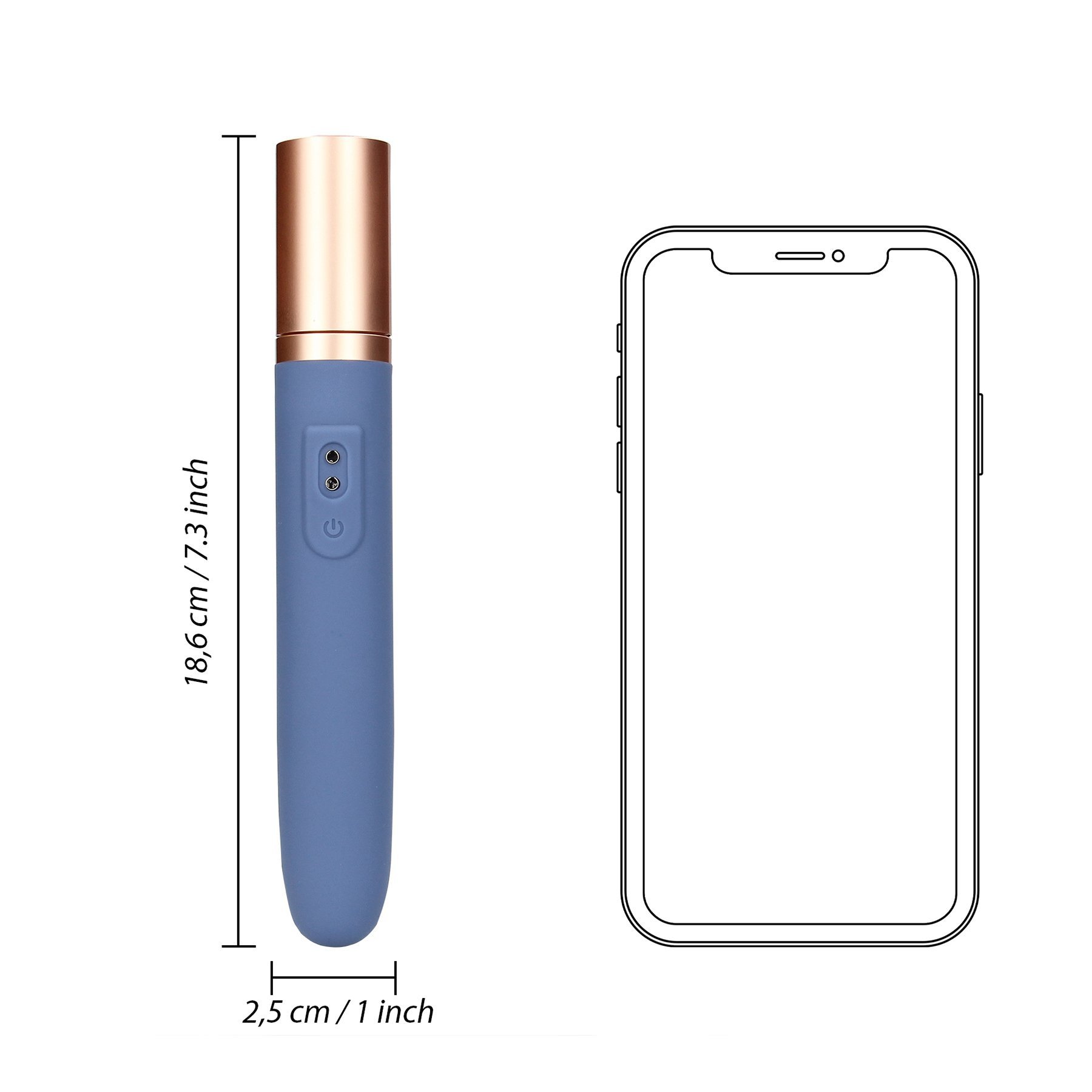 Vibratorius „Travel Vibrator“ - Loveline