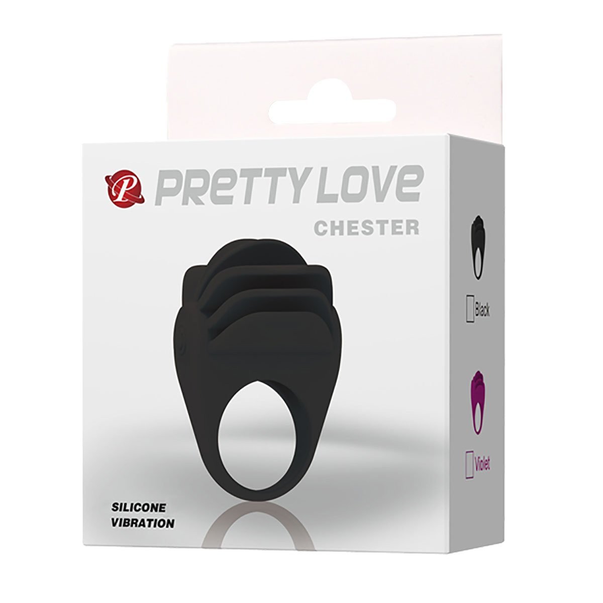 Vibruojantis penio žiedas „Chester“ - Pretty Love