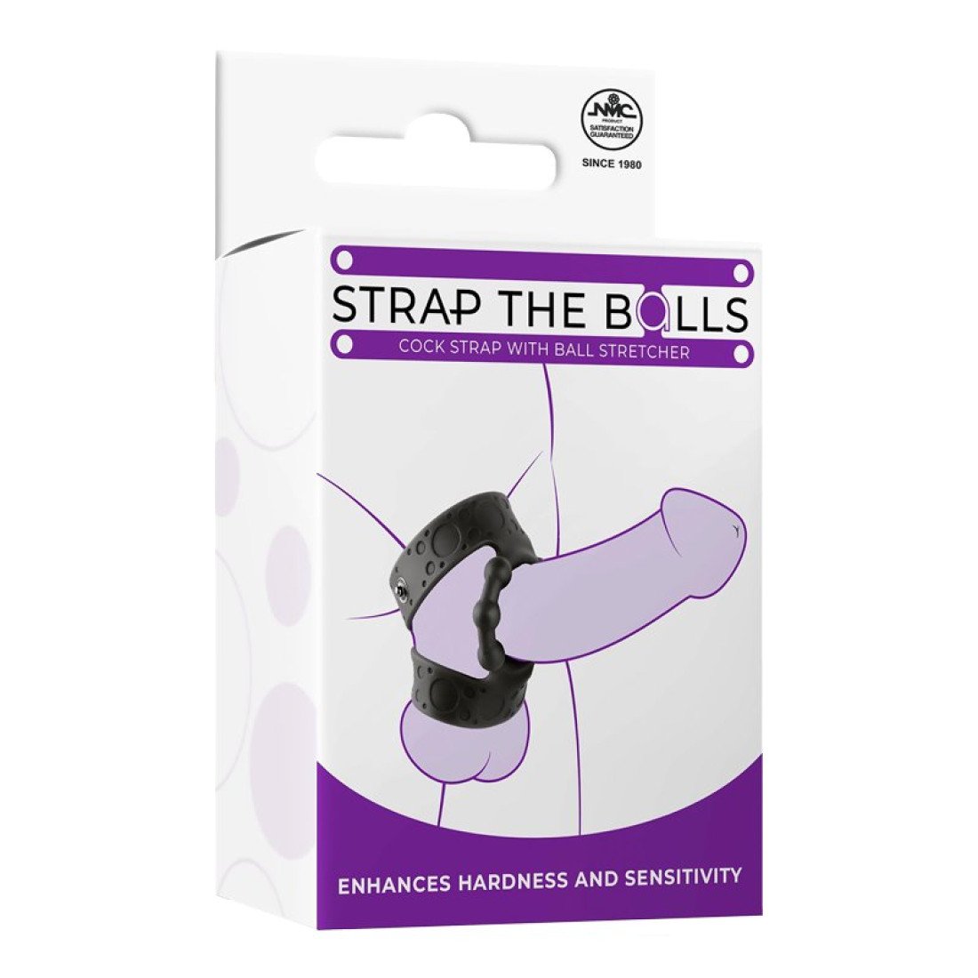 Reguliuojamas penio žiedas „Cock and Balls Strap Adjustable“ - NMC