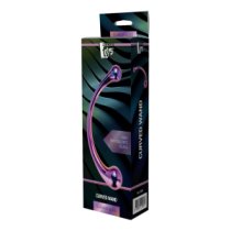 Stiklinis dildo „Curved Wand“ - Dream Toys