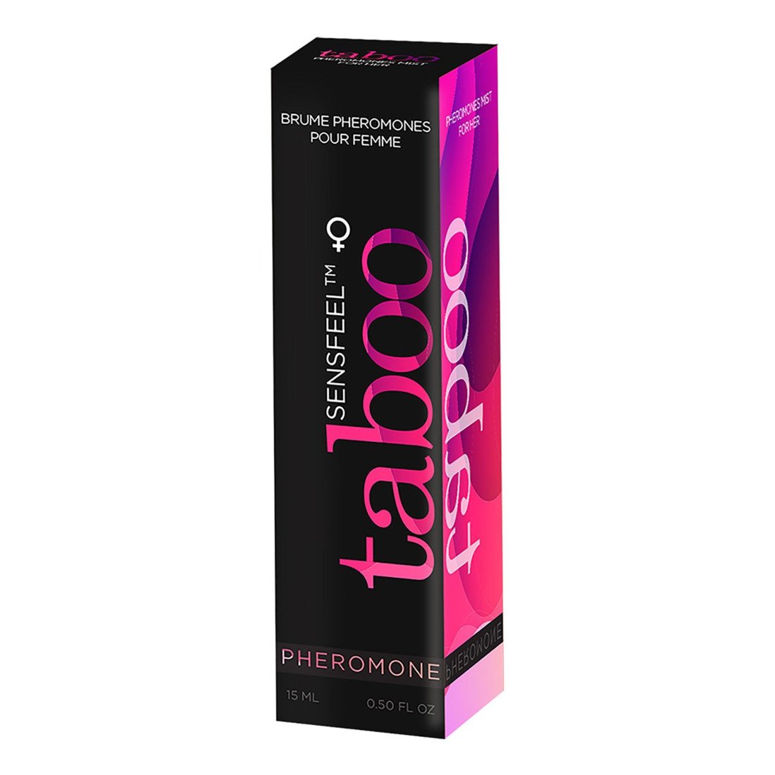 Kūno dulksna moterims su feromonais „Taboo Sensfeel“, 15 ml - Ruf