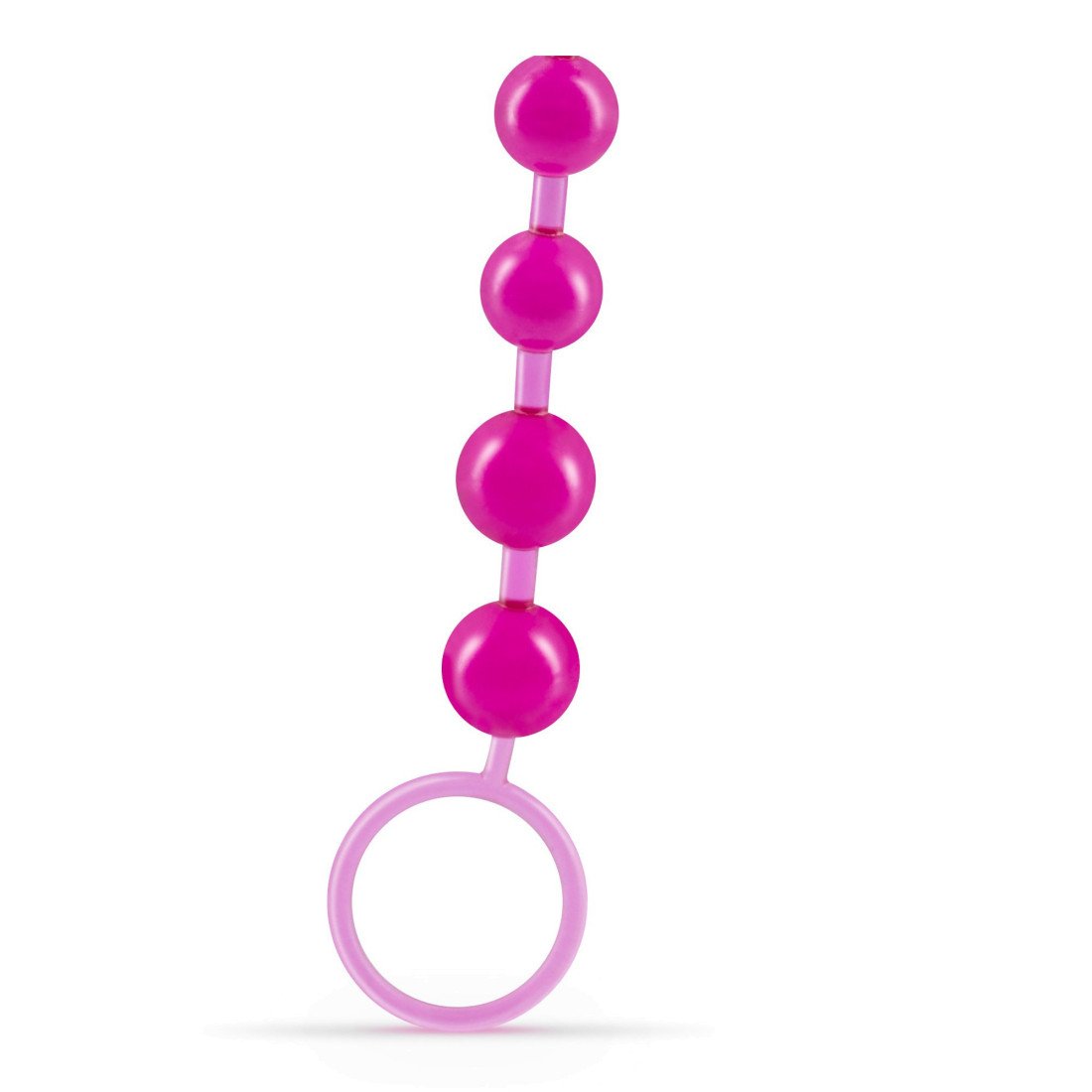 Analiniai karoliukai „Basic Anal Beads Pink” - Crushious