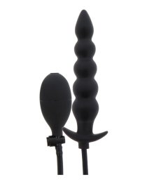 Pripučiami analiniai karoliukai „Inflatable Ribbed Plug Advanced“ - Extreme
