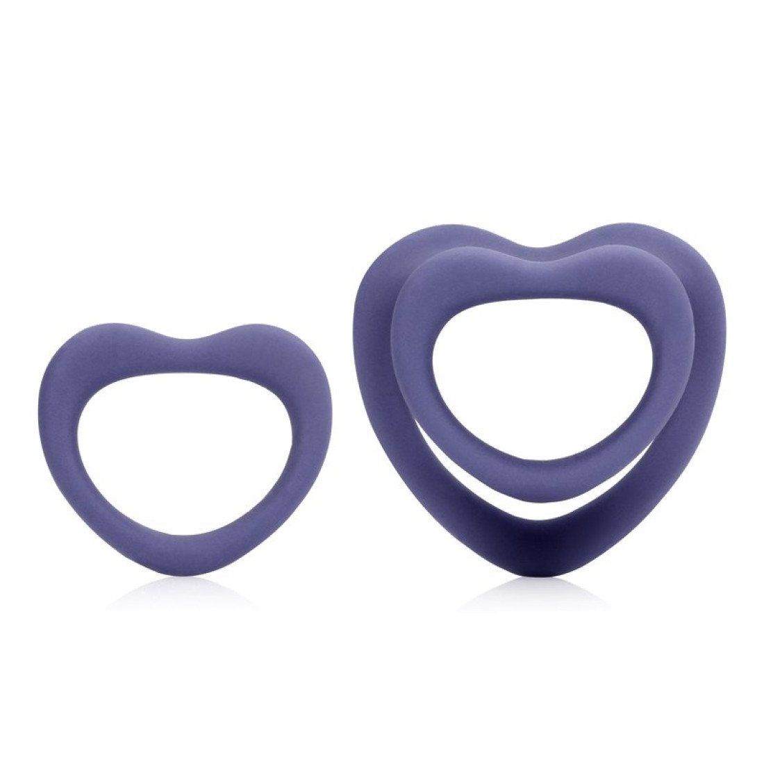 Penio žiedų rinkinys „Heart Cockring Set“ - Loveline