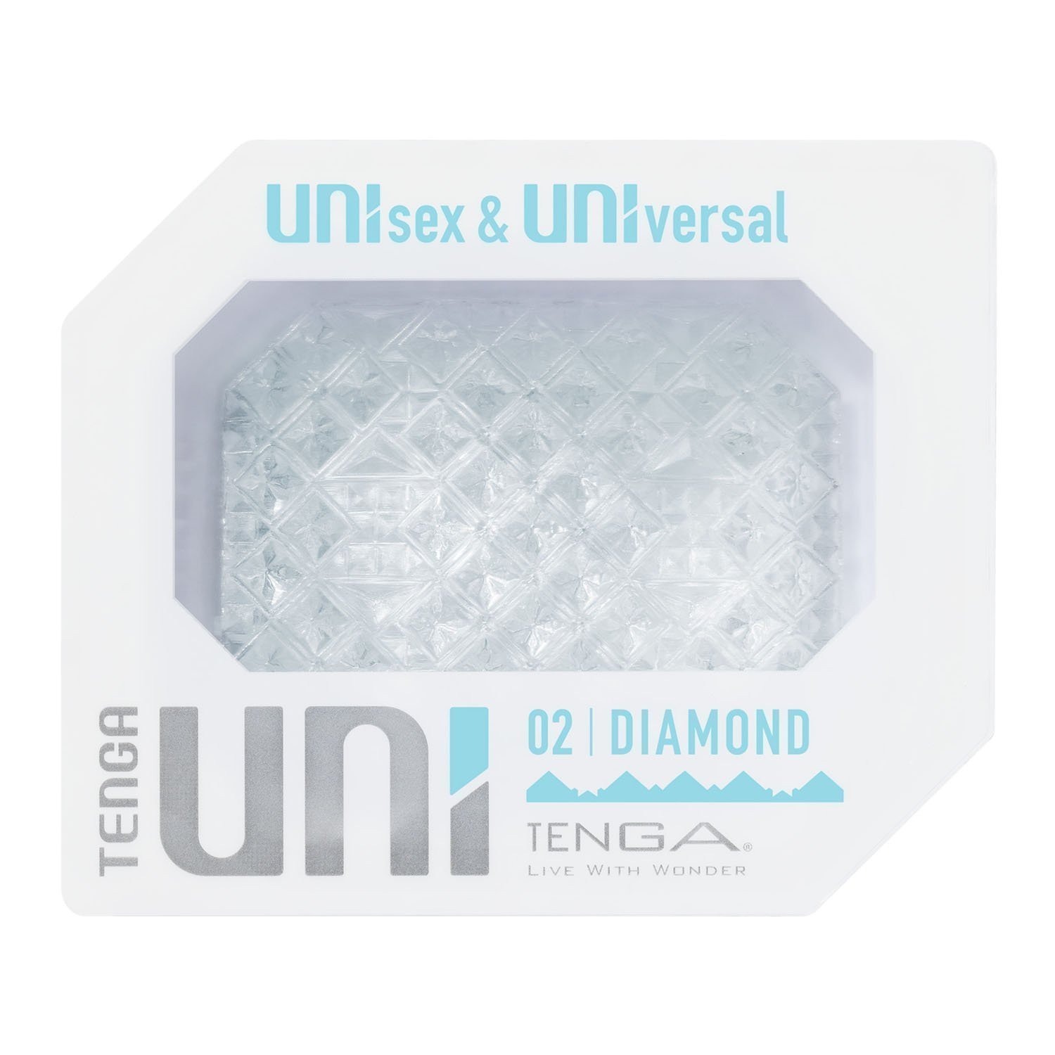 Universalus stimuliatorius „Uni 02 Diamond“ - Tenga