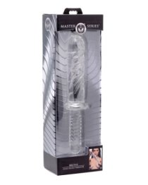 Stiklinis dildo „Brutus“ - Master Series