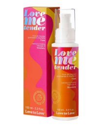 Šildantis masažo aliejus „Love Me Tender“, 100 ml - Love to Love
