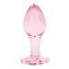 Stiklinis analinis kaištis „Anal Plug Medium“ - EasyToys