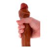 Dvigubas dildo „Foreskin Doubledong 46 cm“ - Get Real