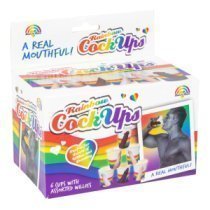 Vienkartiniai puodeliai „Cockups Rainbow“, 6 vnt. - Spencer and Fleetwood
