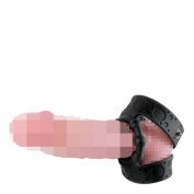 Reguliuojamas penio žiedas „Cock and Balls Strap Adjustable“