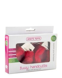 Antrankiai „Furry Handcuffs“ - Shots Toys