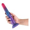 Dildo „Stacked 9 Inch - Pink Blue“ - NS Novelties