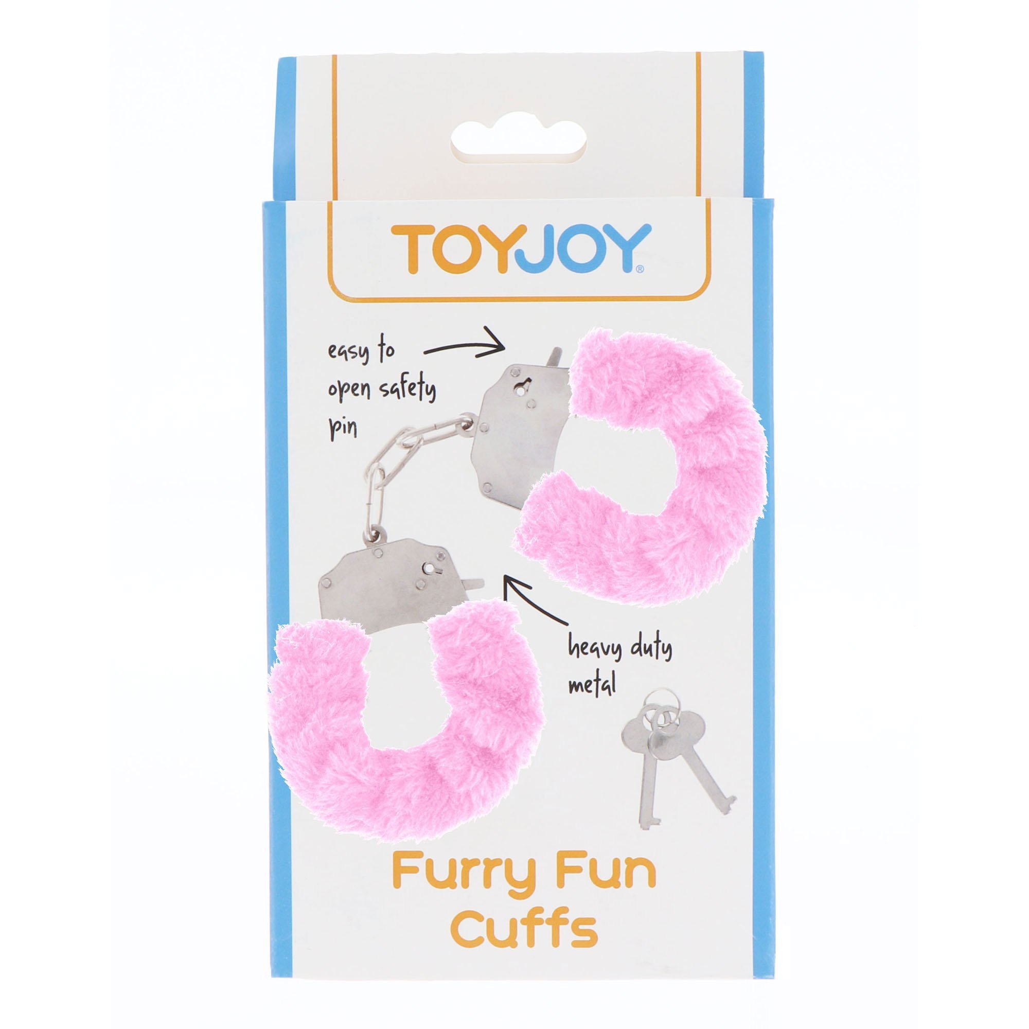 Antrankiai „Furry Fun Cuffs“ - ToyJoy