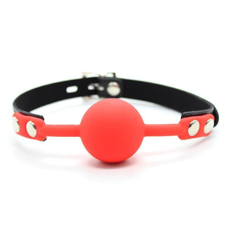 Silikoninis burnos kaištis „Silicone Ball Gag with Padlock“ - Latetobed