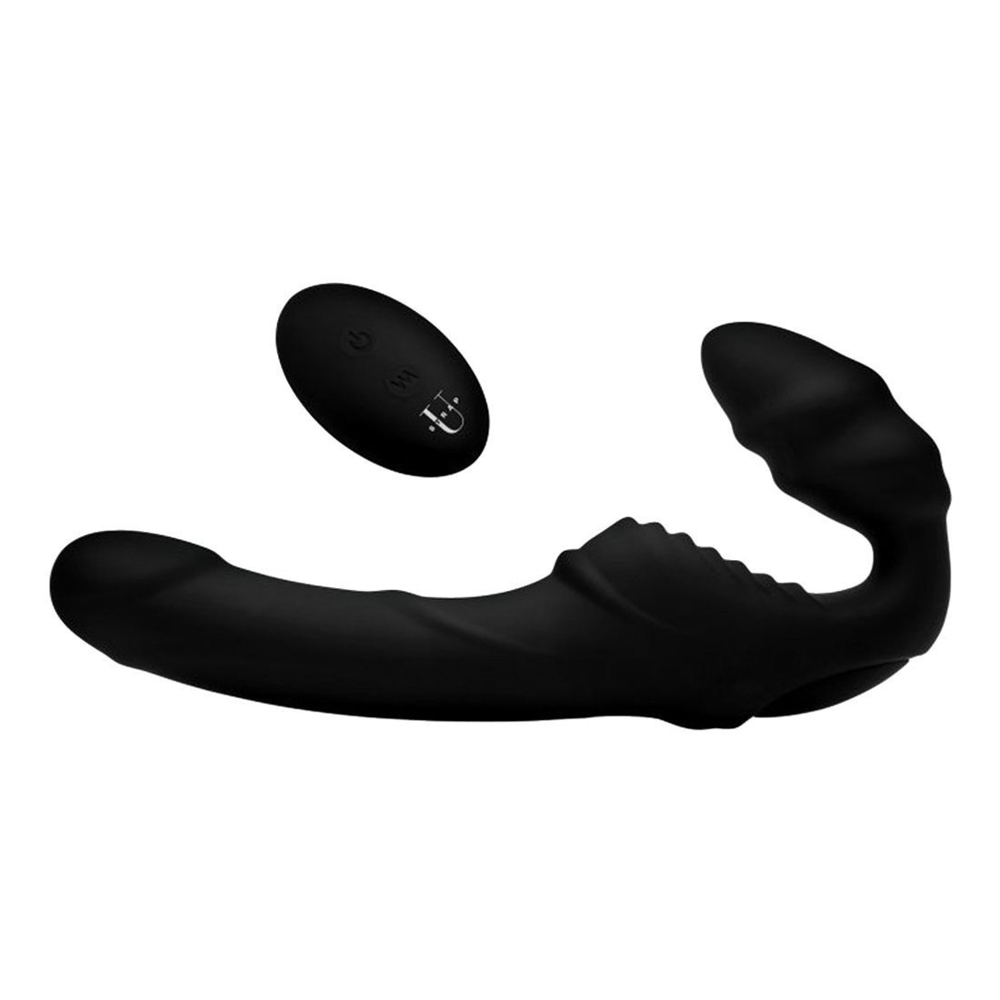 Vibruojantis strap-on dildo be dirželių „Pro Rider“ - Strap U