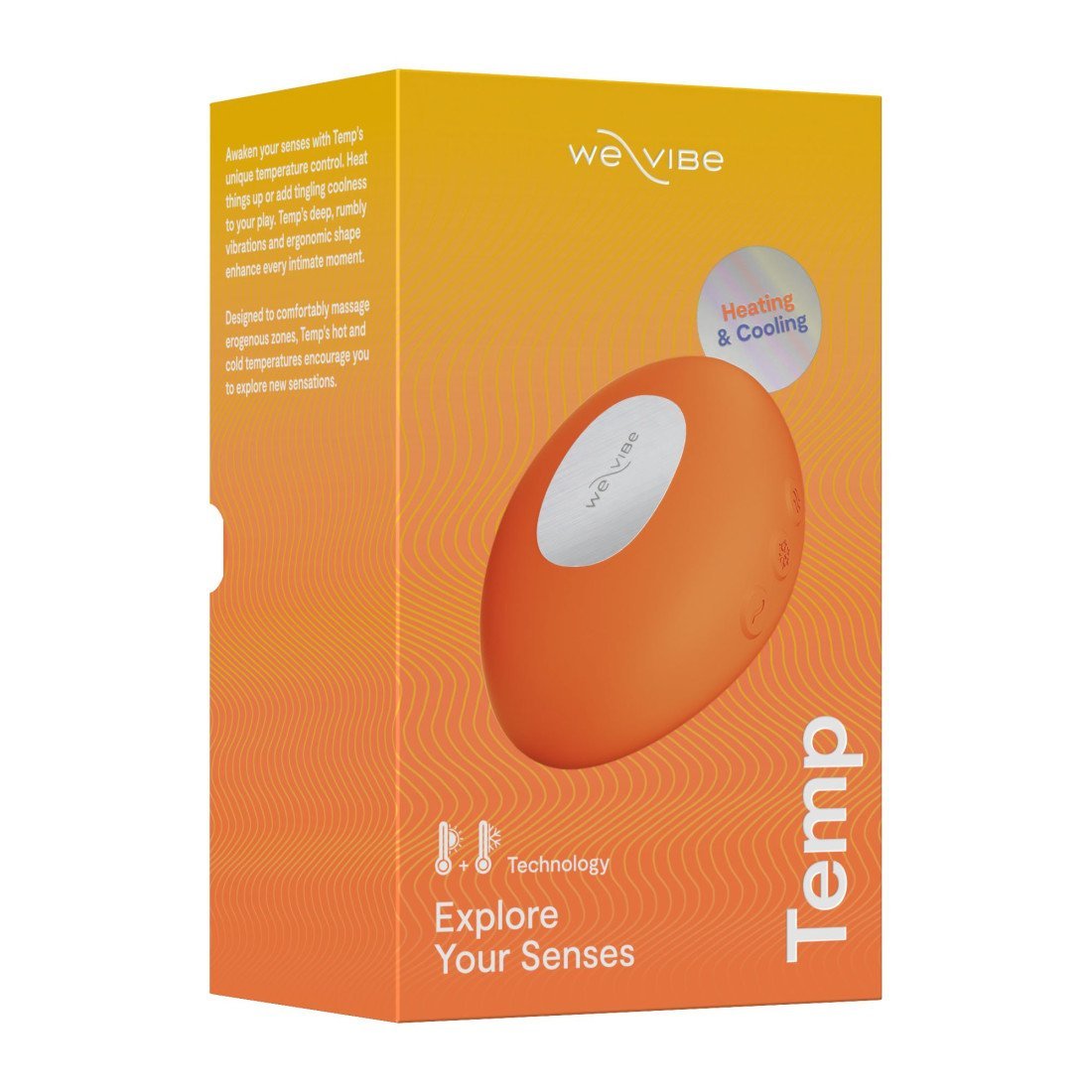 Vibruojantis masažuoklis „Temp“ - We-Vibe