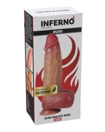 Silikoninis falo imitatorius „Inferno Dildos 18 cm“ - Hidden Desire