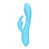 Vibratorius kiškutis „Ribbed Ultra Soft Silicone Rabbit Vibrator“ - Loveline