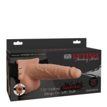 Strap-on dildo „Squirting Hollow Nr. 7,5“ - Fetish Fantasy