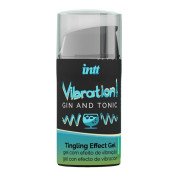 Stimuliuojantis gelis „Vibration! Gin and Tonic“, 15 ml