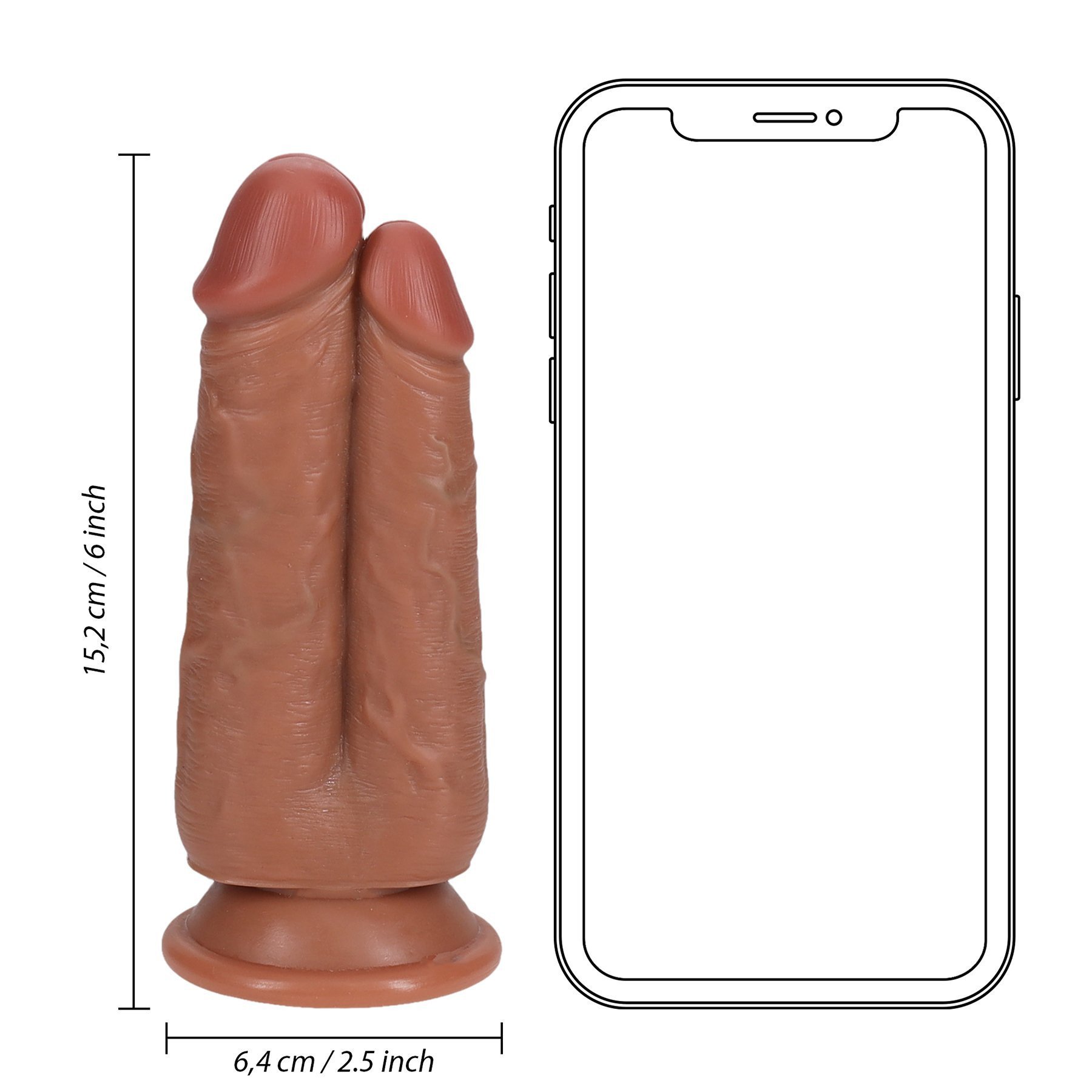 Dildo „Two in One“ - RealRock