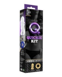 Sekso žaislų rinkinys „Quickie Kit Jerk Off“ - Blush