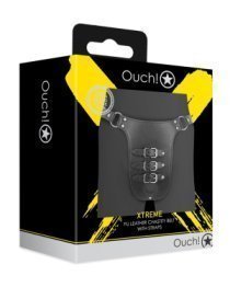 Suvaržymo diržas vyrams „Xtreme Chastity Belt with Straps“ - Ouch!