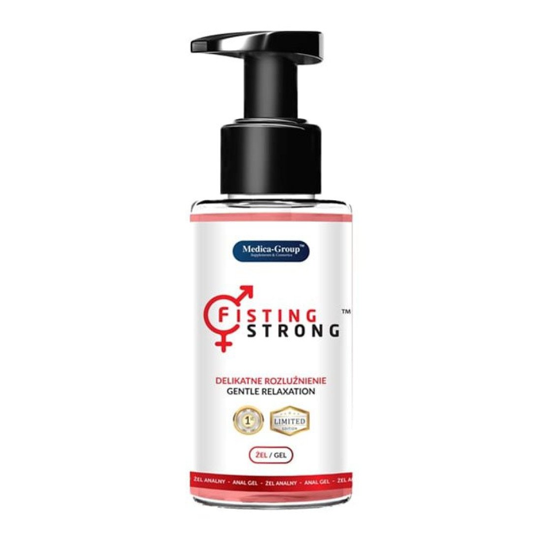 Atpalaiduojantis analinis gelis „Fisting Strong“, 150 ml - Medica-Group
