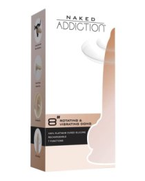 Vibruojantis falo imitatorius „Naked Addiction Nr. 8“ - BMS Factory